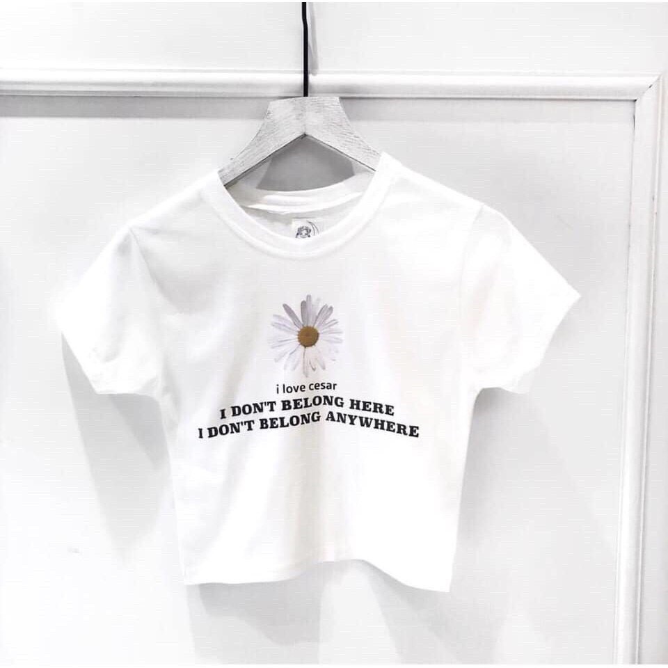 Áo Croptop Nữ Thêu Hoa Thời Trang OHS25