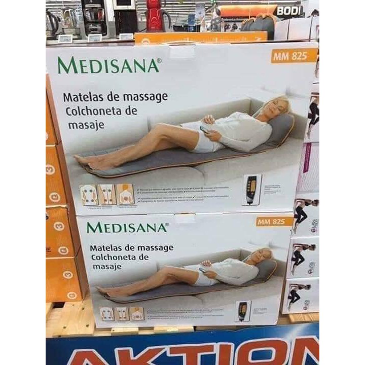 [Mã GIAD52011 hoàn tối đa 1 triệu xu] Đệm massage toàn thân Medisana MM825