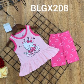 Bộ sát nách cho bé gái