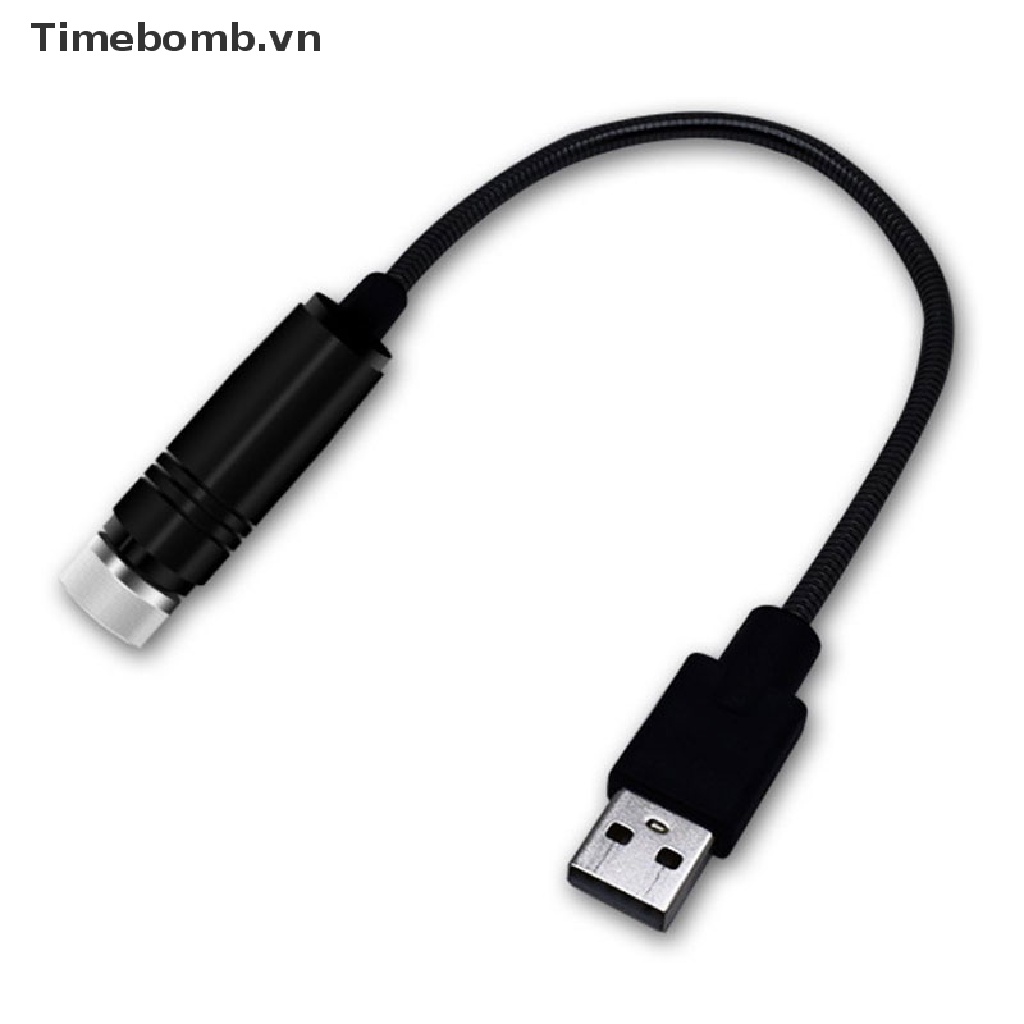 Đèn LED Chiếu Sáng Ánh Sáng Ban Đêm Hình Ngôi Sao Gắn Trần Xe Hơi Galaxy