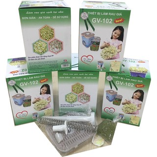 THIẾT BỊ LÀM RAU GIÁ SẠCH GV 102 NEW
