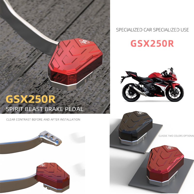 Cặp Gác Chân Chống Trượt Cho Xe Mô Tô Suzuki Gsx250R