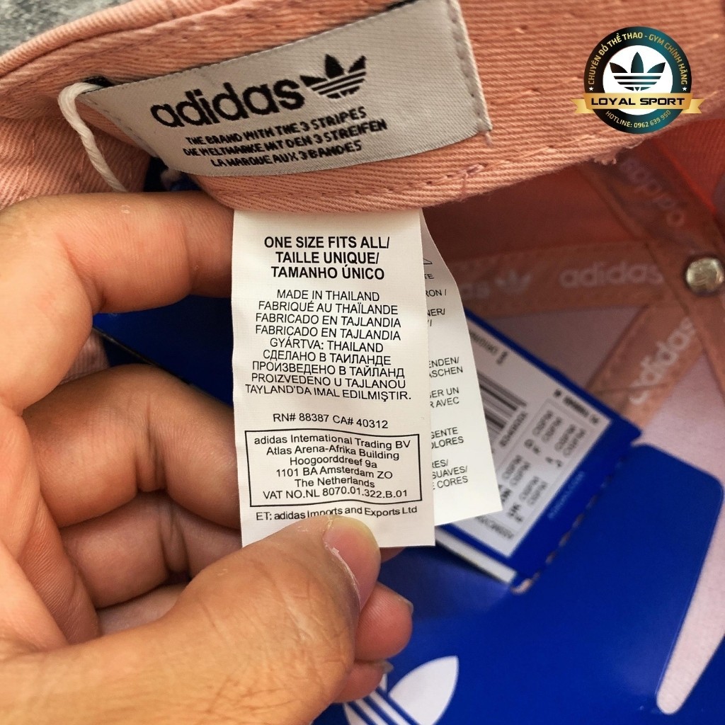 Mũ Lưỡi Trai Adidas Màu Hồng Đất Cực Độc Full Tag Code Siêu Dễ Thương Giảm Giá Cực Sốc