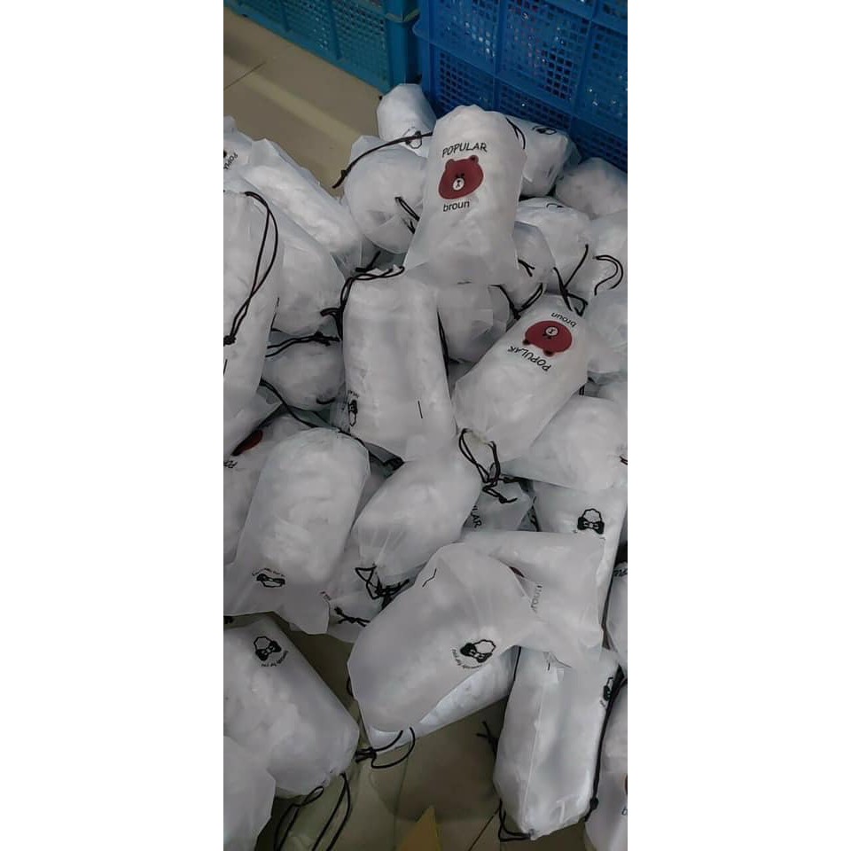 ⛔FREESHIP⛔ Túi gấu bọc thức ăn an toàn ( 100c )