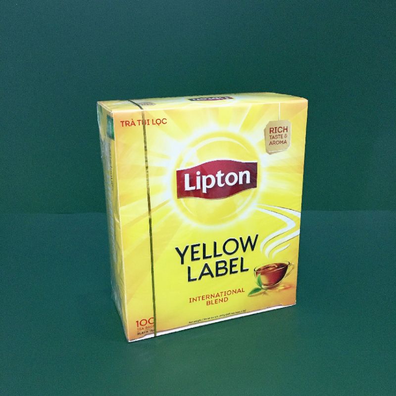 Trà Lipton túi lọc Yellow Label Tea 100 gói