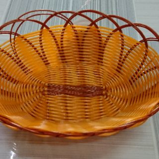 Rổ nhựa giả mây oval
