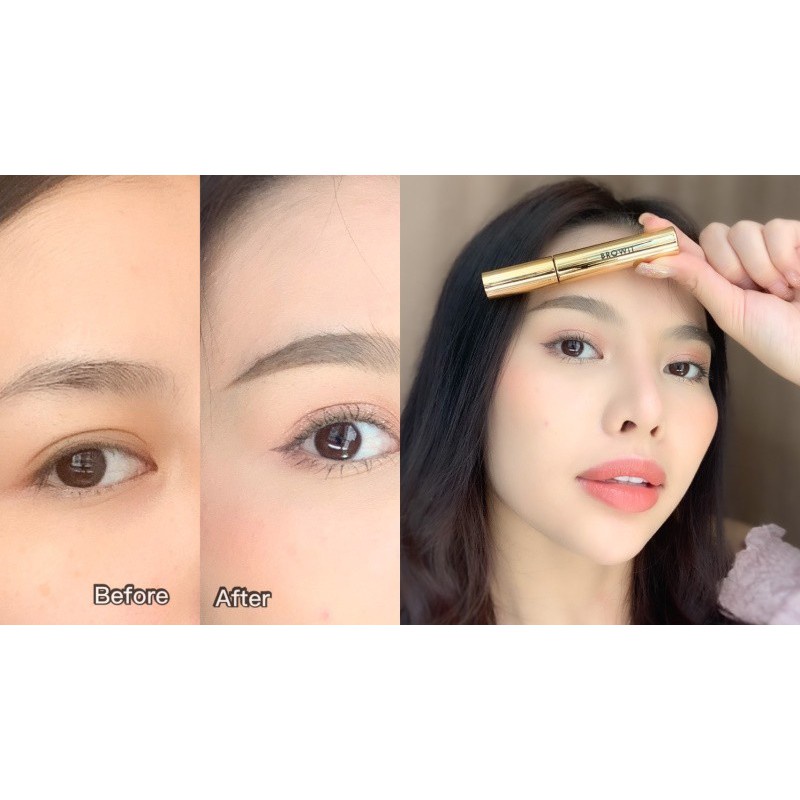 Mascara NongChat Browit Thái Lan, Chuốt mi làm dày, dài cong mi, chống thấm nước, mồ hôi chuyên dụng cho makeup