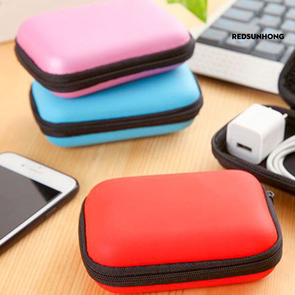 Túi Đựng Tai Nghe Hình Vuông / Chữ Nhật Bằng Nylon Tiện Dụng