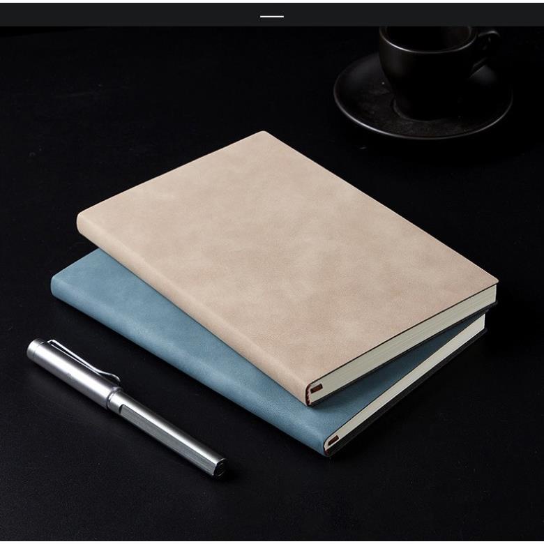 Sổ tay bìa da PU KOGANO sổ ghi chép, lưu bút, nhật ký da trơn size A5 A6 SN-001308