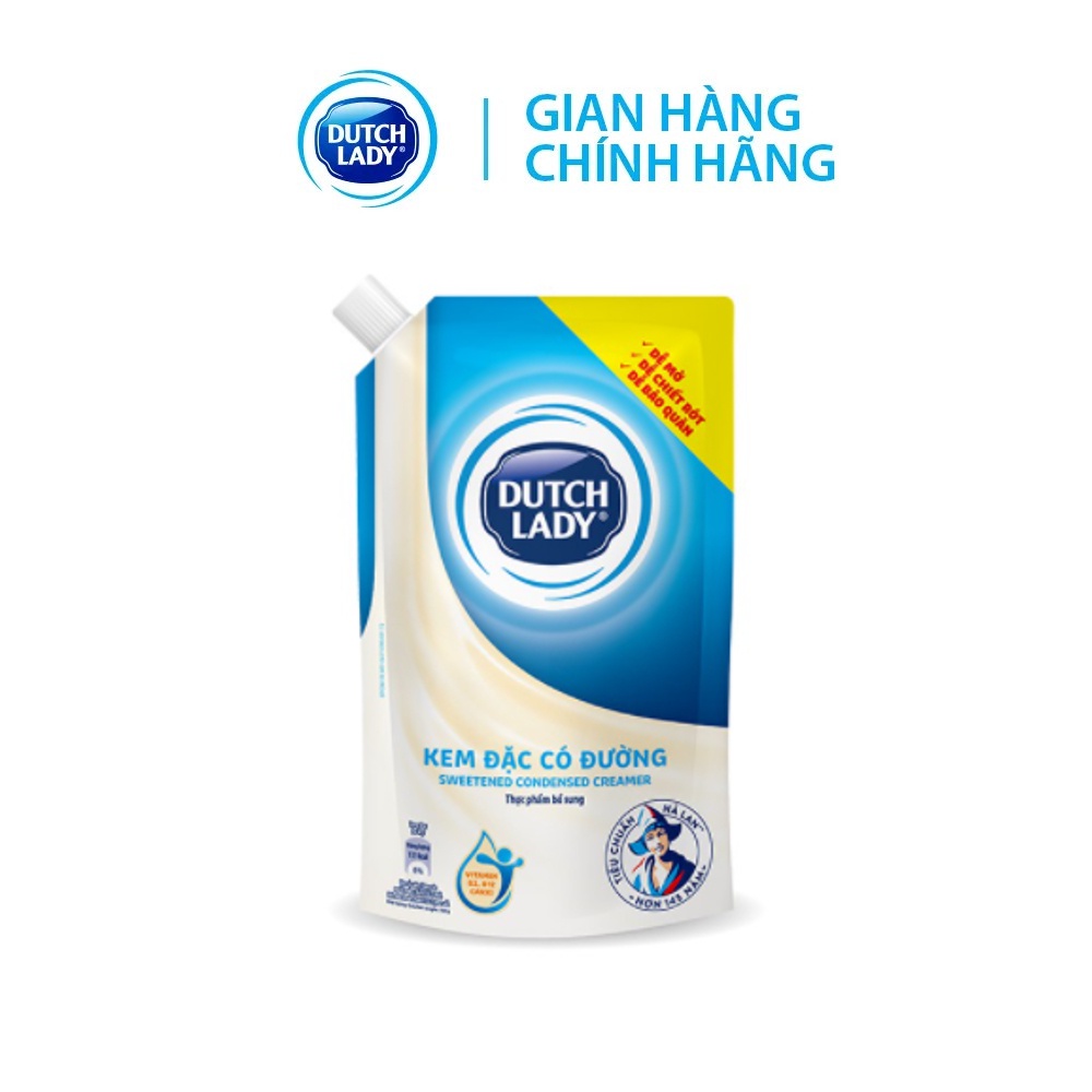 Kem đặc có đường Dutch Lady dạng túi 560g