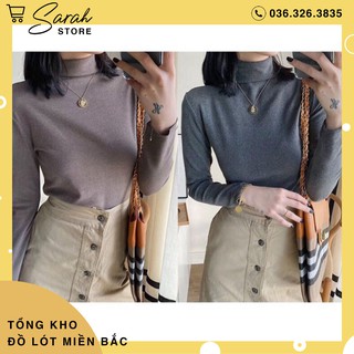 Áo Cổ 3 Phân Giữ Nhiệt Xuất Nhật MOTIE (Túi Zip)