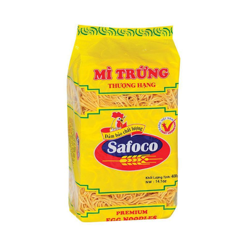 Mỳ trứng thượng hạng Safoco gói 400g