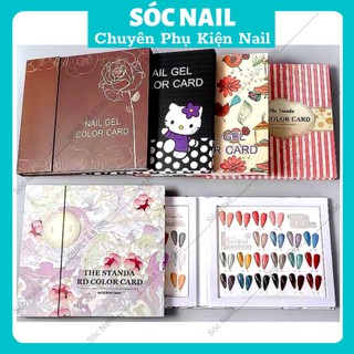 Sổ Gắn Móng Mẫu Nail 120 Ô