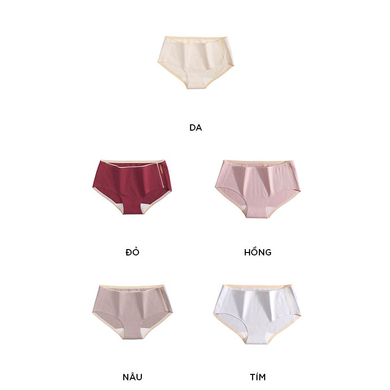 Quần lót nữ cotton tàng hình không đường may co giãn 4 chiều cao cấp LAVENUSA QL03