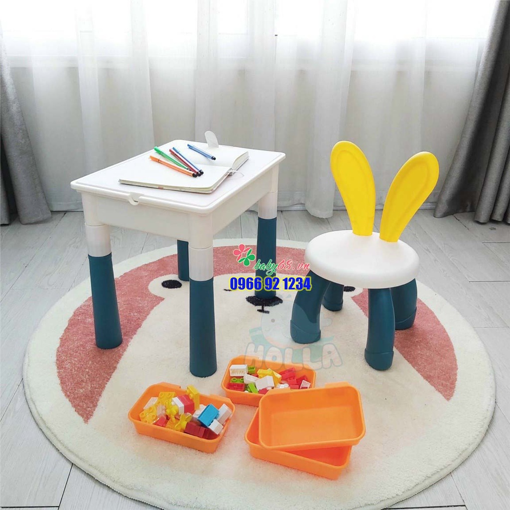 Bộ bàn ghế Lego đa năng Holla HL-10106