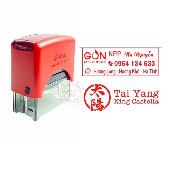 KHẮC DẤU TÊN, CON DẤU MỘC ĐÓNG BILL BƯU ĐIỆN CHO SHOP - Khắc Dâu Chất Lượng Cao Thương Hiệu Shiny