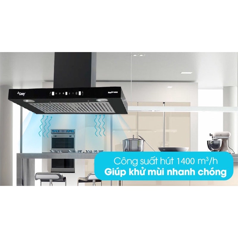 Máy hút mùi Canzy CZ Pro333S cảm ứng vẫy tay