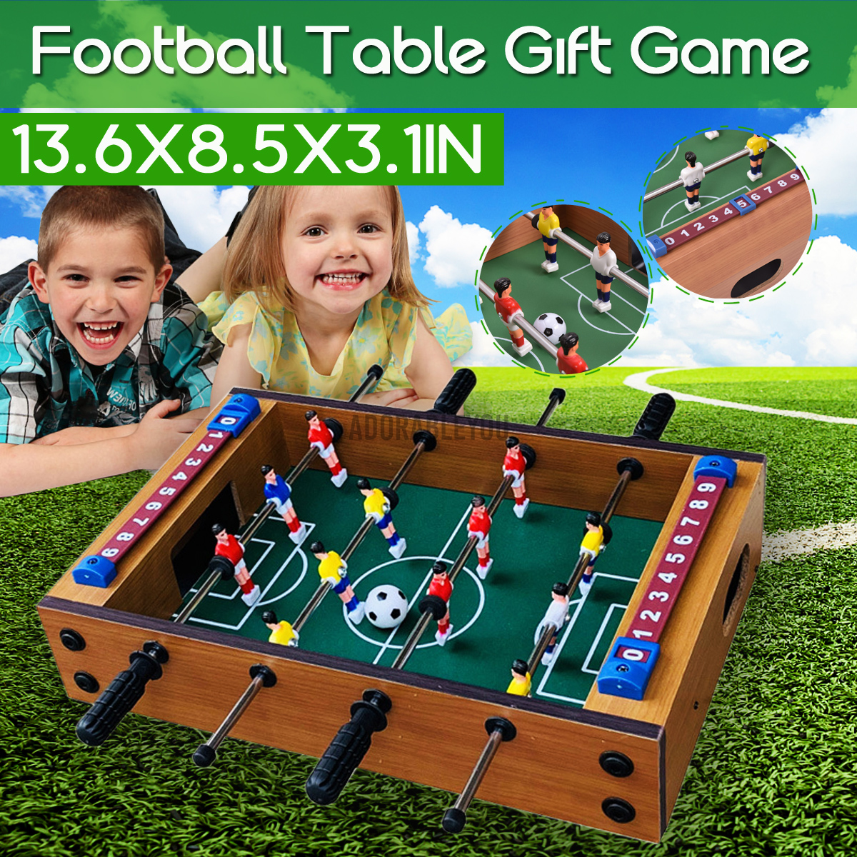 In Stock Football Table Christmas Gift Game Soccer Arcade Size Football Sports Indoor