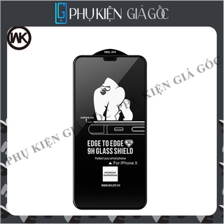 Kính cường lực iphone King Kong 6plus/6s/6splus/7/7plus/8/8plus/plus/x/xr/xs/11/12/13pro/max (Nobox – Tặng Giấy Lau)