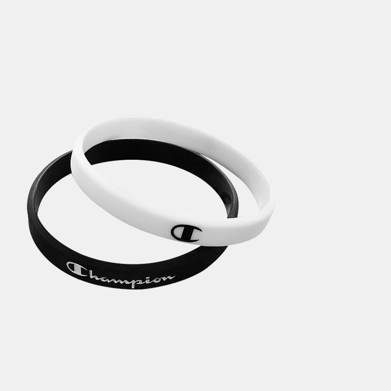 Vòng tay nam nữ đẹp TINOFUN mã TF2 Vòng đeo tay nam nữ cao su co giãn họa tiết Champion Deal 1k