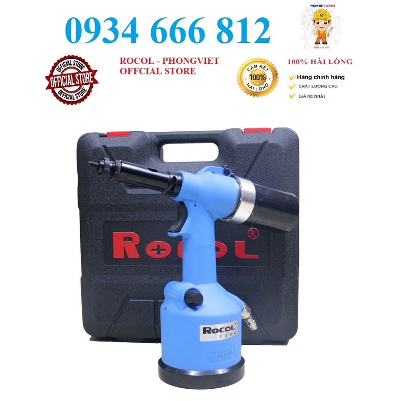 Súng rút ốc tán GE803, GE804,ROCOL RL0312, RL860, RL5308, RL5312