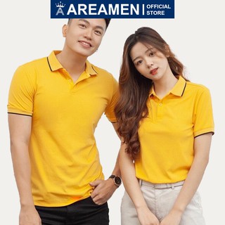 Áo Polo nam nữ unisex phối viên đẹp, vải thun mềm, co giãn, mặc siêu mát E2
