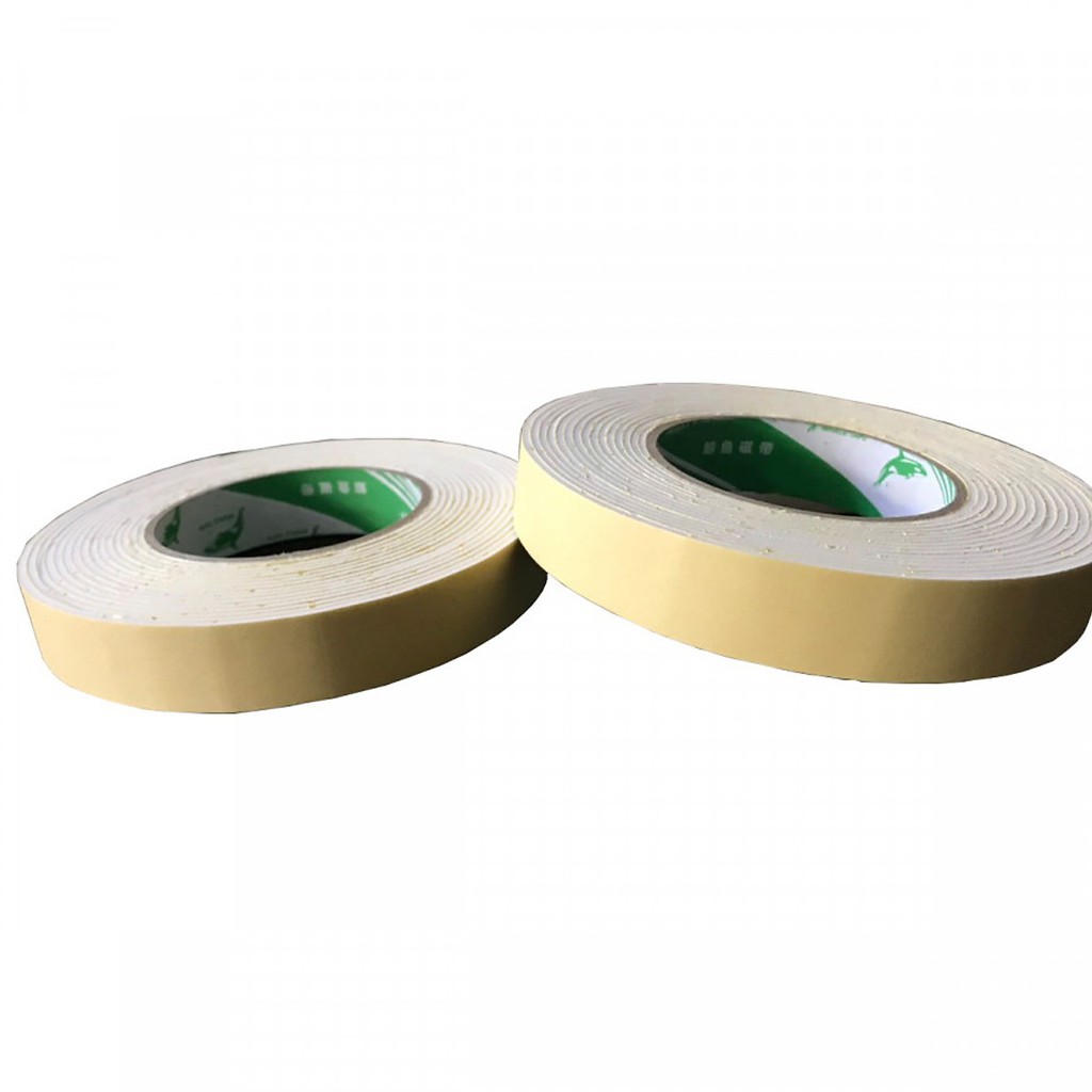 🔹 Băng Keo 2 Mặt Mút (Vàng)