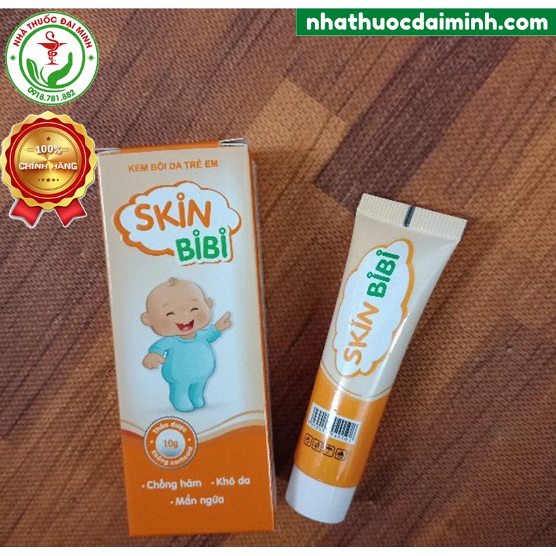 Kem Bôi Da Cho Bé Skinbibi 10g - Chống Hăm, Khô Da Và Mẩn Ngứa