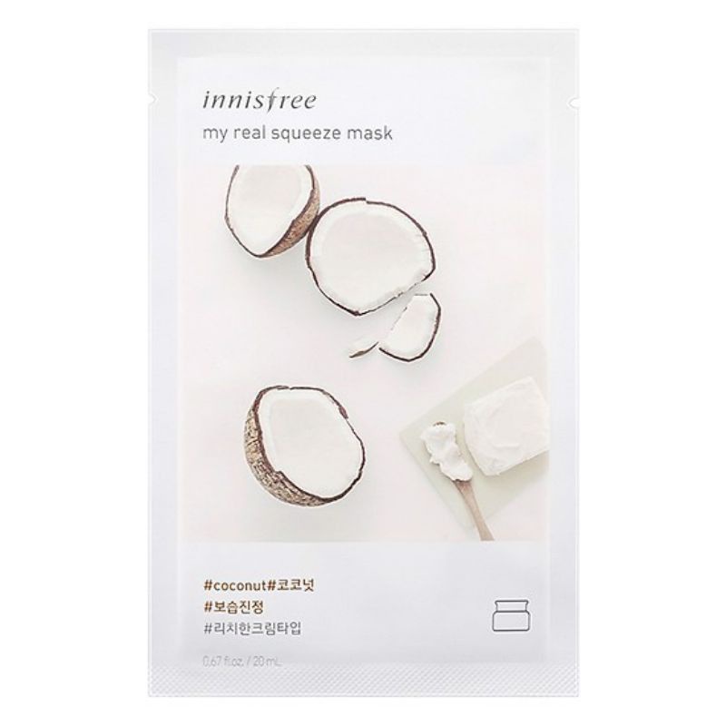 Mặt Nạ Innisfree - Mặt Nạ Giấy My Real Squeeze Mask | BigBuy360 - bigbuy360.vn