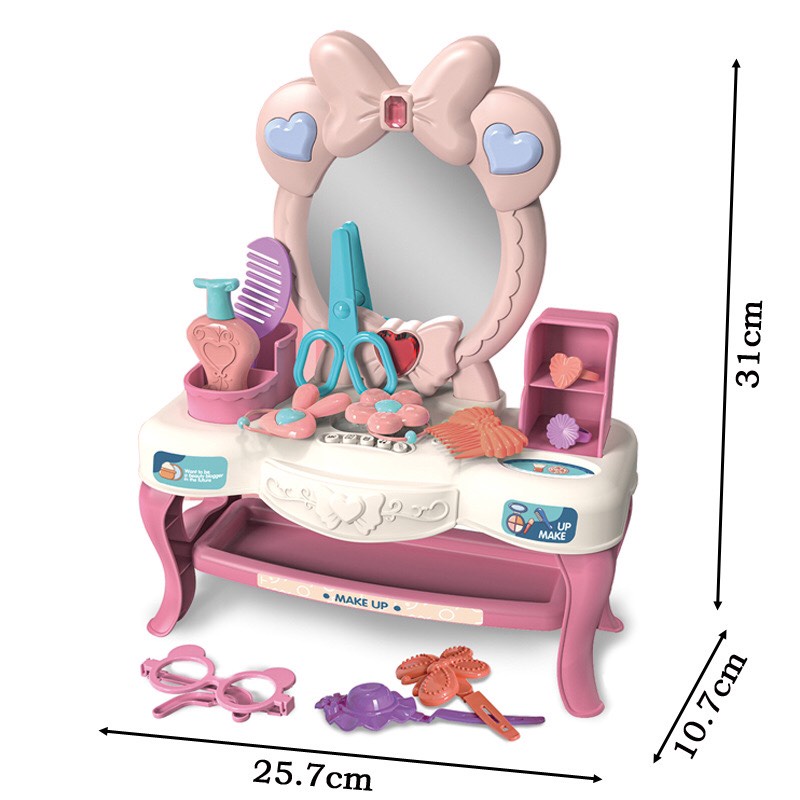 Đồ chơi bộ đồ trang điểm Little Cosmet Table 2118