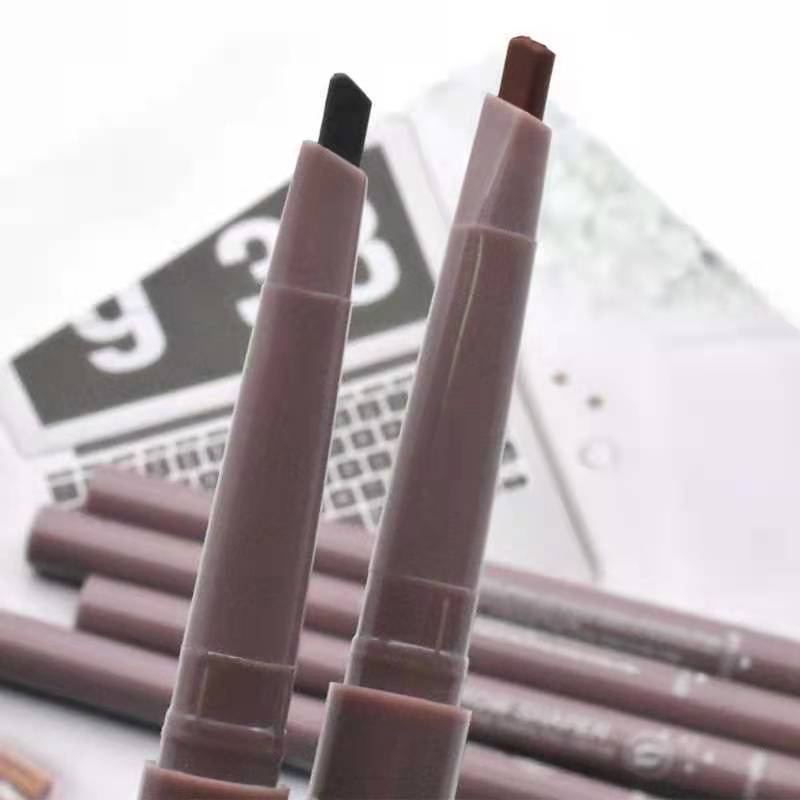 Chì Kẻ Mày 2 Đầu LAMEILA Vỏ Tím - Bút Kẻ Chân Mày Nội Địa Trung Hot Trend DUASHOP.