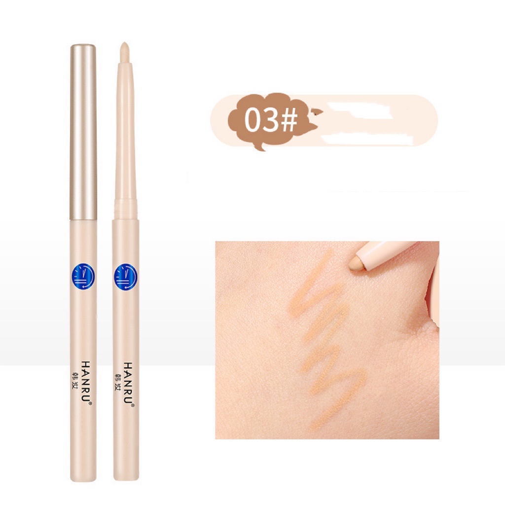 Bút vẽ bọng mắt kiêm che khuyết điểm không dễ gãy dùng bền tone màu nude trắng dễ sử dụng