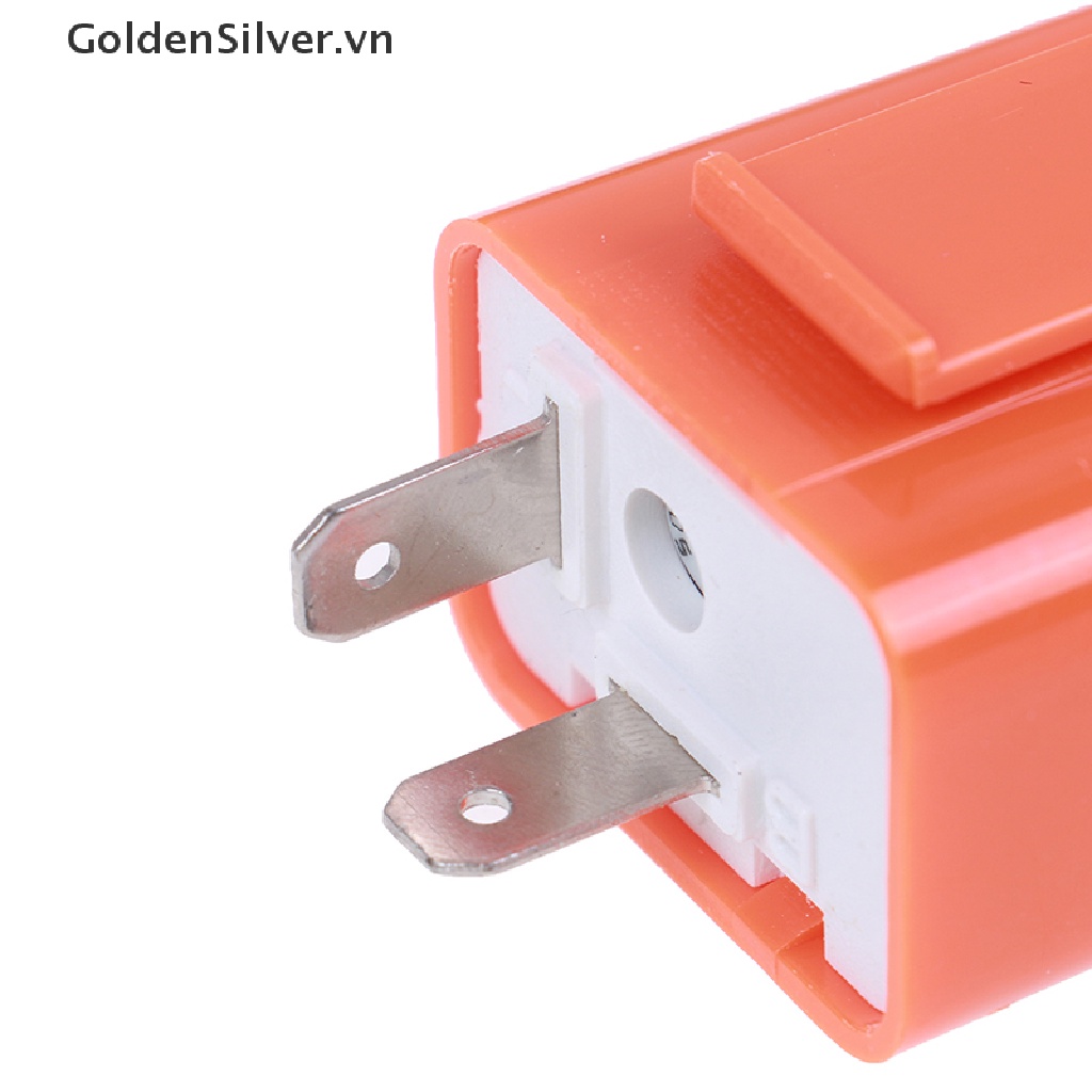 1 Rơ Le Điều Chỉnh Tốc Độ Đèn LED Tín Hiệu 12V 2-Pin Cho Xe Máy