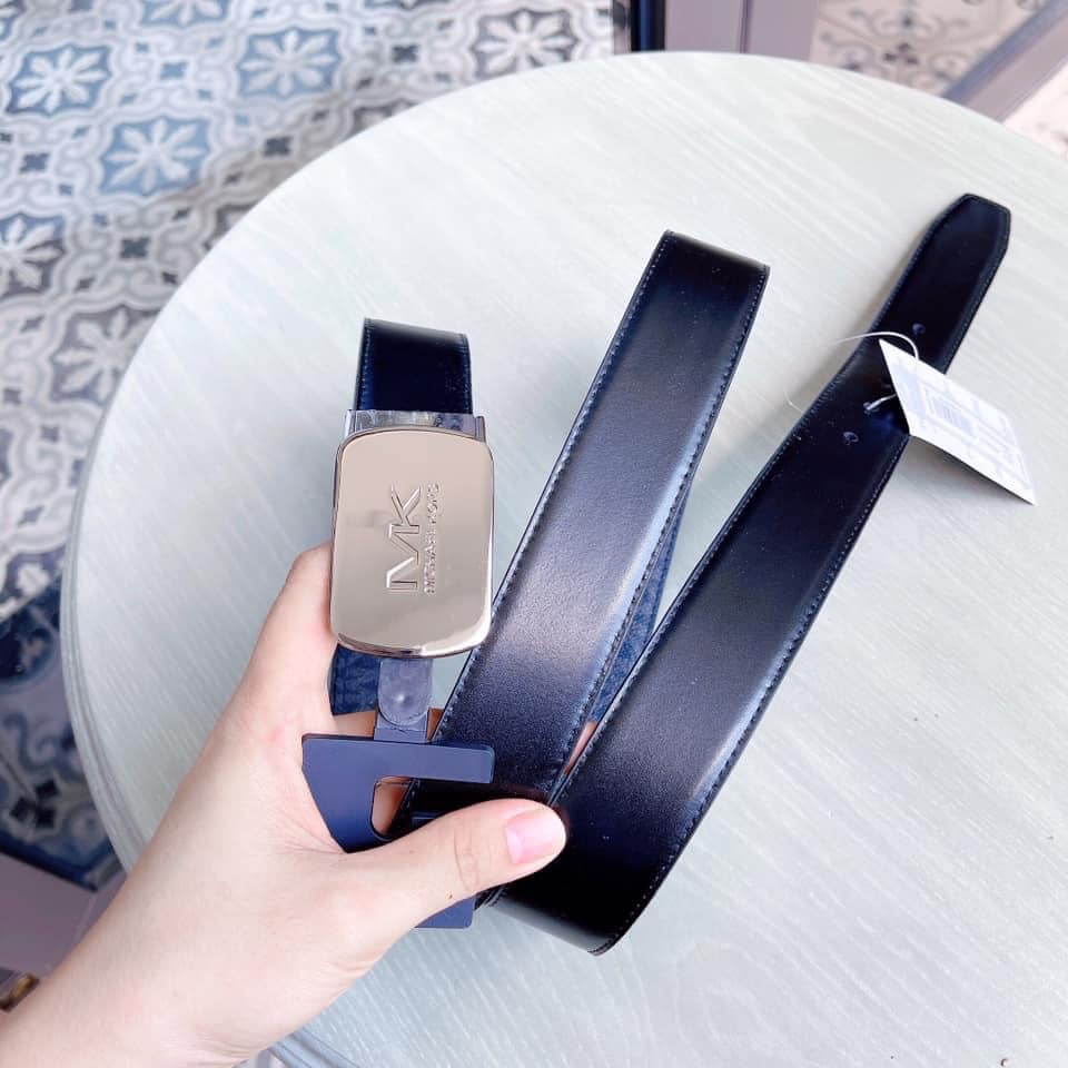 Dây lưng nam Michael Kors - 2 mặt Black - Dây lưng MK