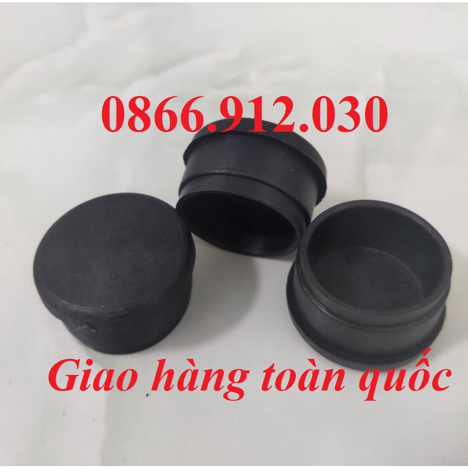 10 chiếc KT phi 34 đong trong chân bàn ghế  Núm, chụp, chân đế, nút cao su bịt chân bàn, ghế