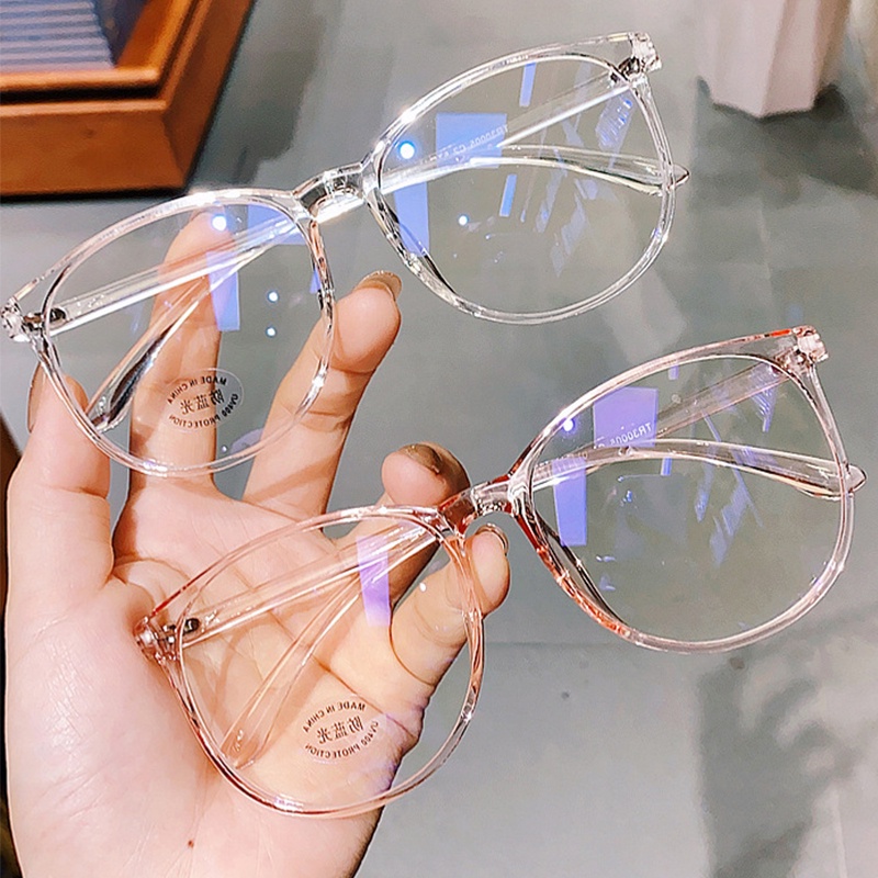 Mắt Kính Chống Ánh Sáng Xanh Trong Suốt Thời Trang Cho Nam Nữ