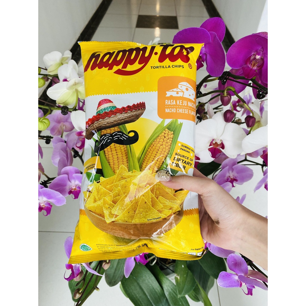 Snack Happy Tos Bắp Vị Phomai Nacho