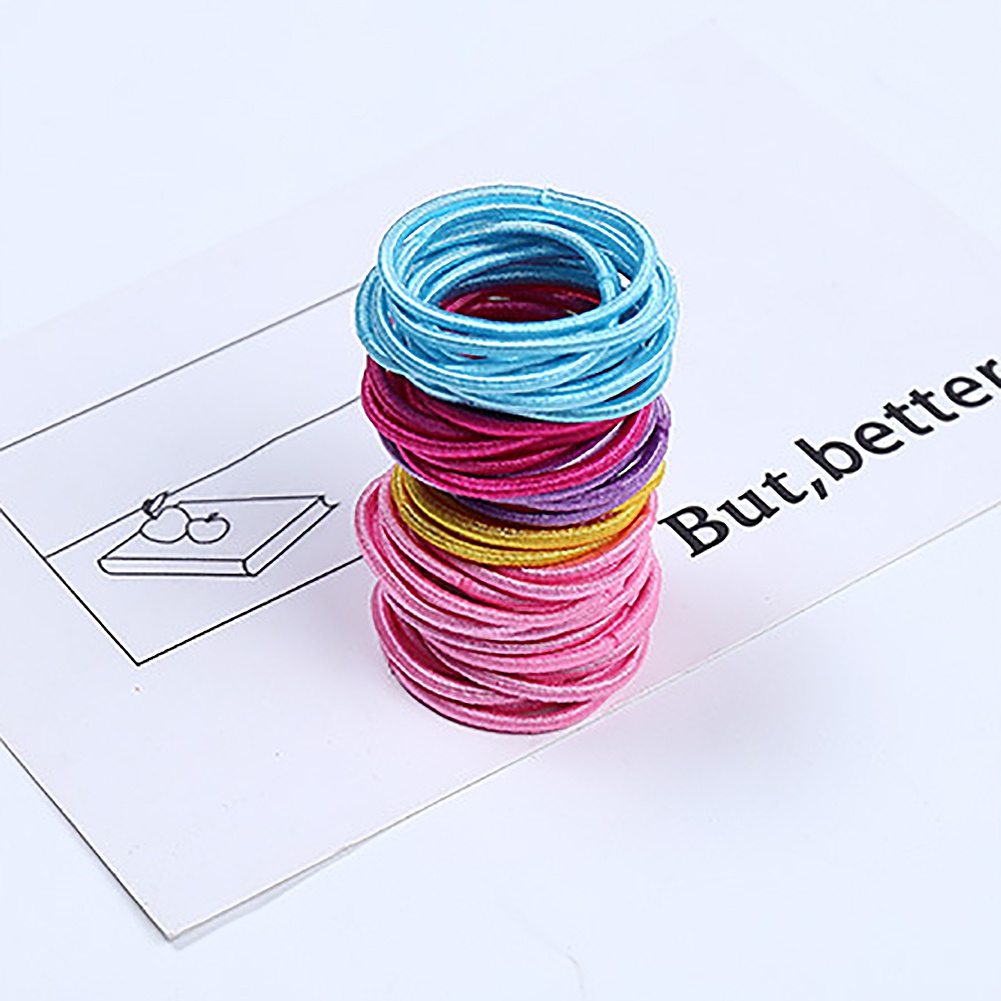 Dây Cột Tóc Thiết Kế Dễ Thương Cho Bé Gái