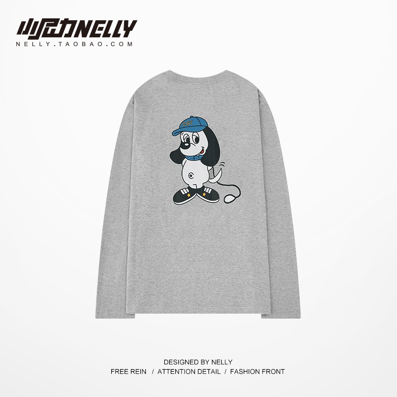 Aó thun dài tay Nelly : Mẫu CÚN CGT