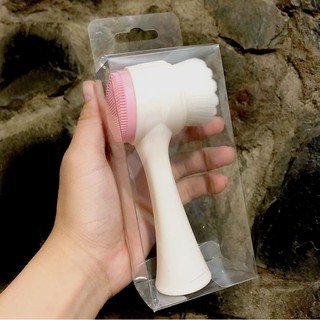 💦Cọ rửa mặt 2 đầu Massage làm sạch sâu