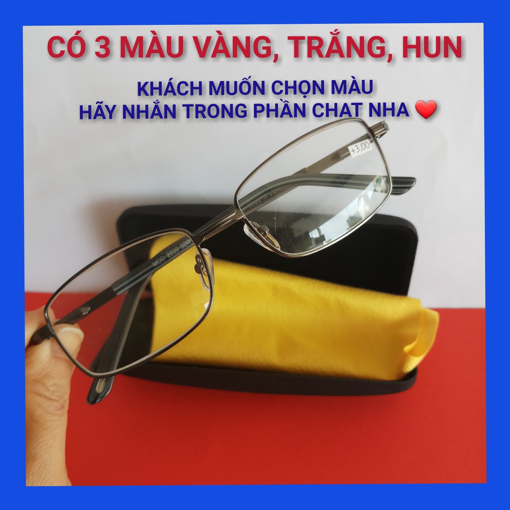 Kính Lão Lắp Sẵn Tròng Thủy Tinh - Kính mắt Tiến Thành