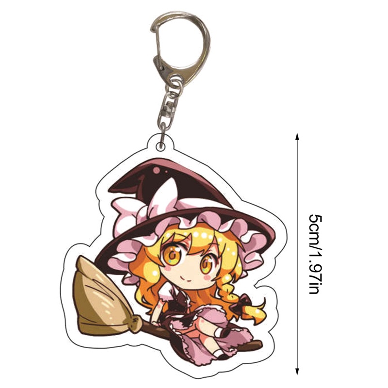 Móc Khóa Hình Nhân Vật Hoạt Hình Game Touhou Project