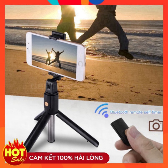 Gậy Chụp Ảnh selfie K07 Kết Nối bluetooth Không Dây Dành Cho Điện Thoại