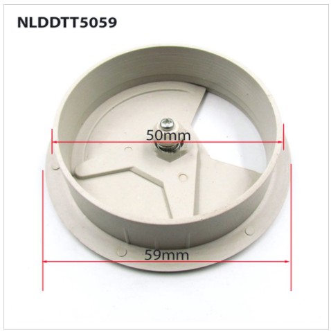 Nắp luồn dây điện tròn - Trắng