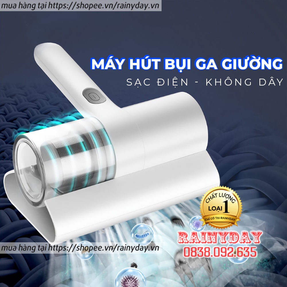 Máy hút bụi giường nệm diệt khuẩn UV cho ga giường đệm, gối, ghế sofa cầm tay không dây