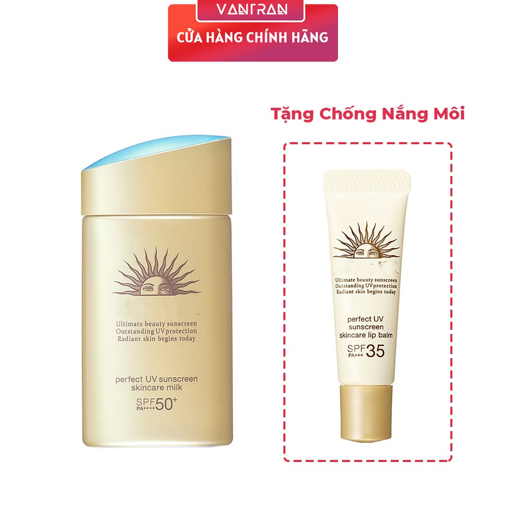 Sữa chống nắng dưỡng da bảo vệ hoàn hảo Anessa Perfect UV Sunscreen Skincare Milk 60ml