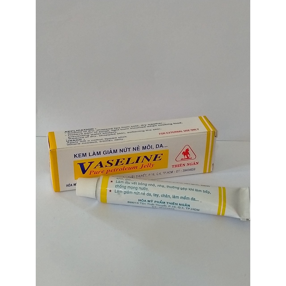 VASELINE Thiên ngân kem làm giảm nứt nẻ môi ,da tay, chân