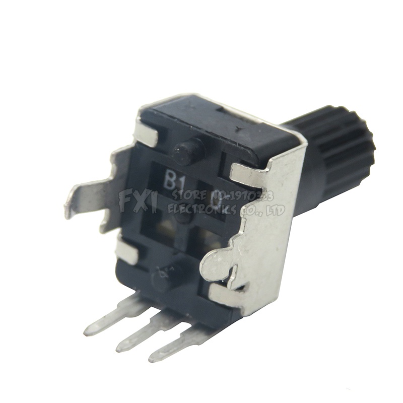 Set 10 Chiết Áp RV09 12.5mm 1k 2k 5k 10k 20k 50k 100k 0932 9 Loại 3 Chấu Chuyên Dụng