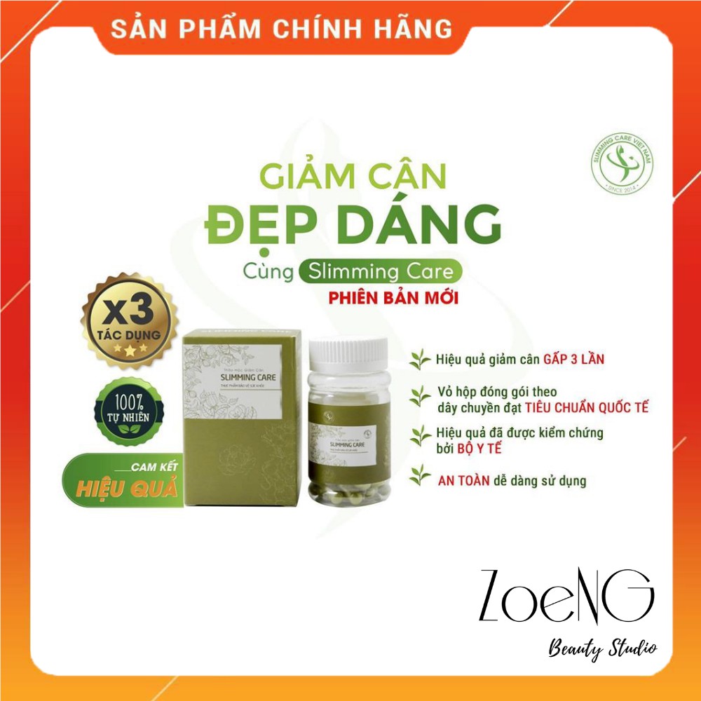 Viên giảm cân thảo mộc Slimming Care X3 mới 2021 [HÀNG CHÍNH HÃNG 100%]