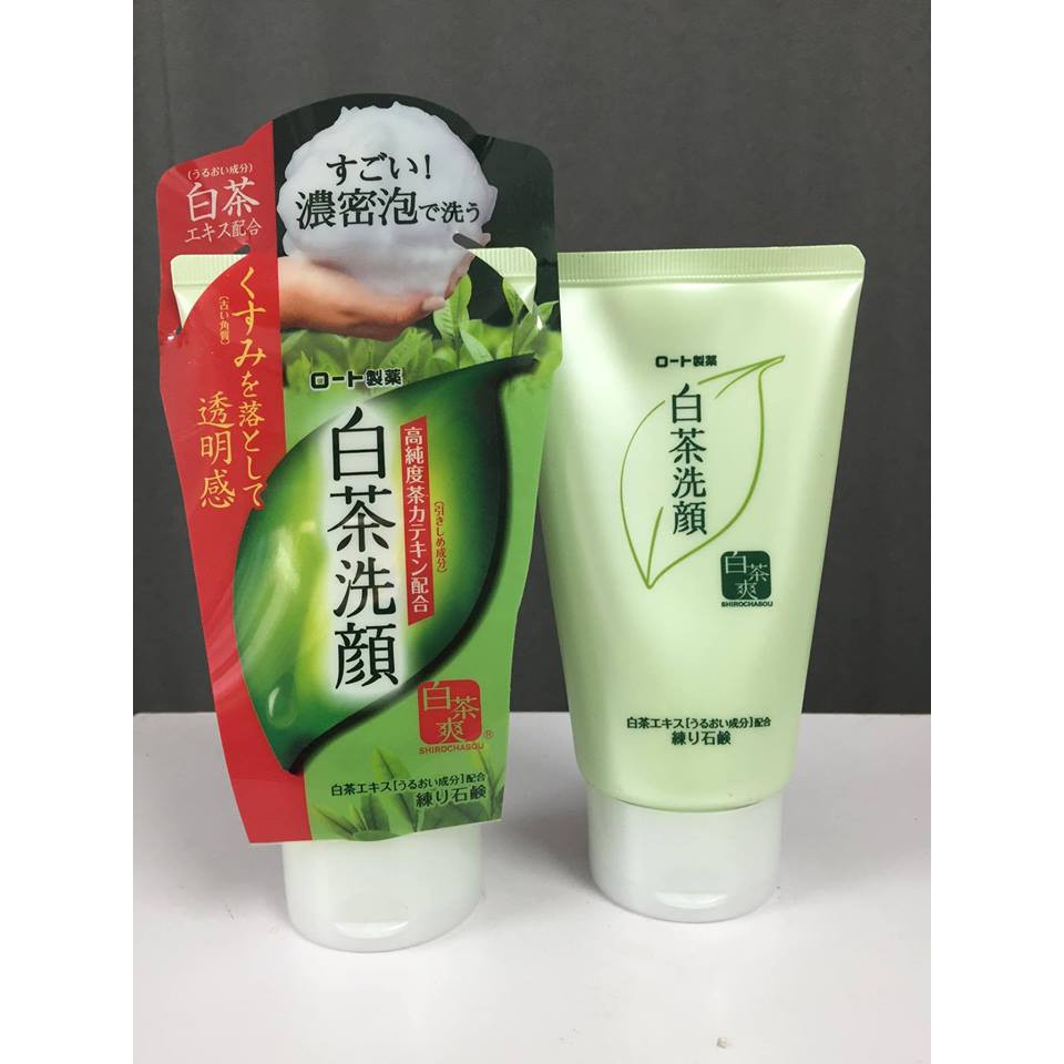 Sữa rửa mặt trà xanh matcha ROHTO Shirochasou